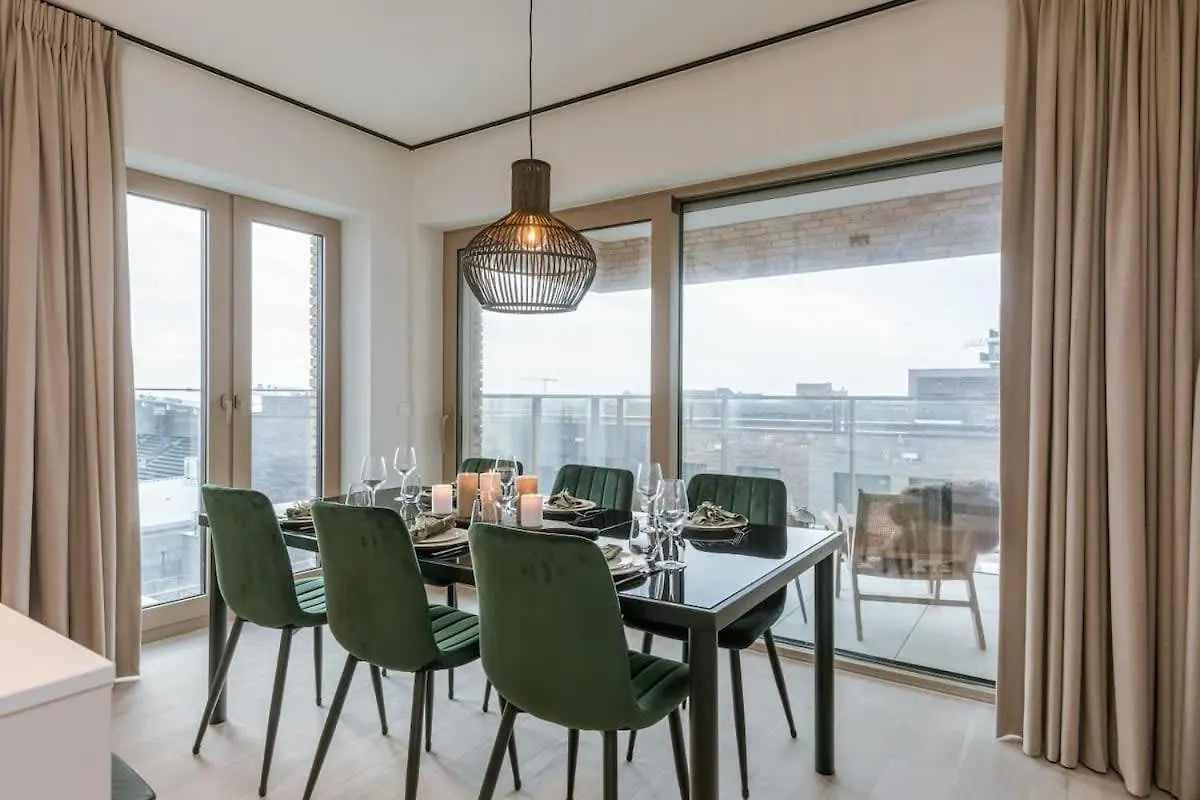 Huswell - Beautiful Apartment With Terrace And Parking Οστένδη